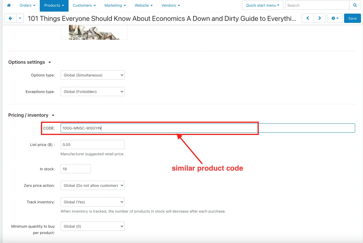 product page 16