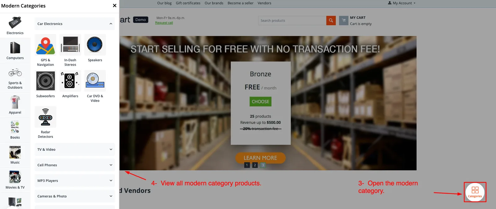 category page