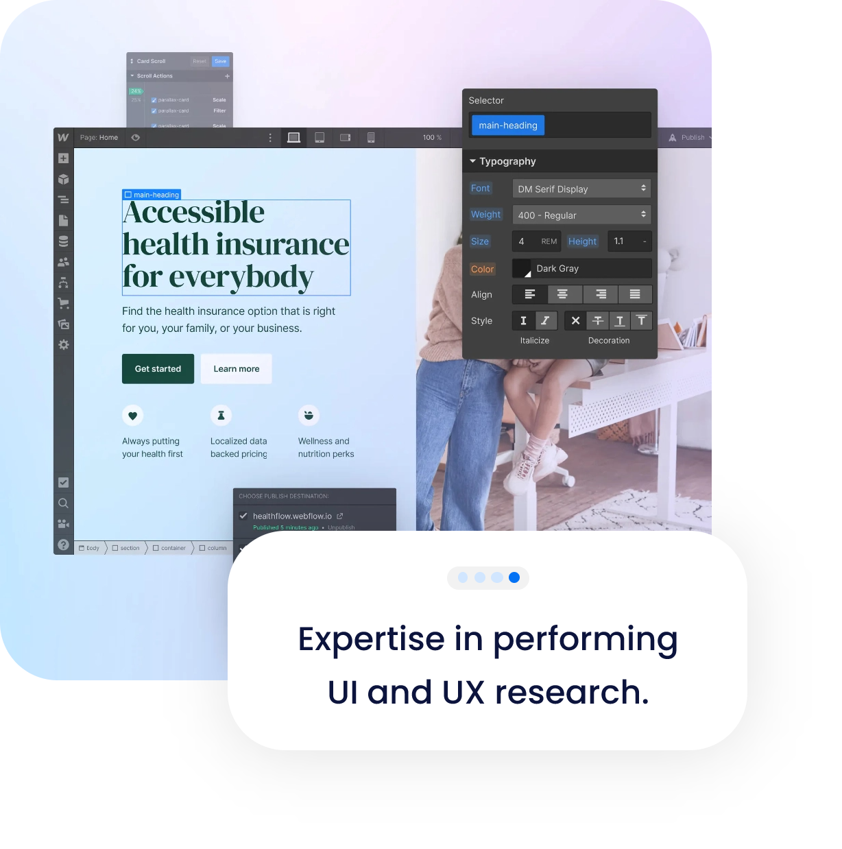 UI / UX design at Ecarter