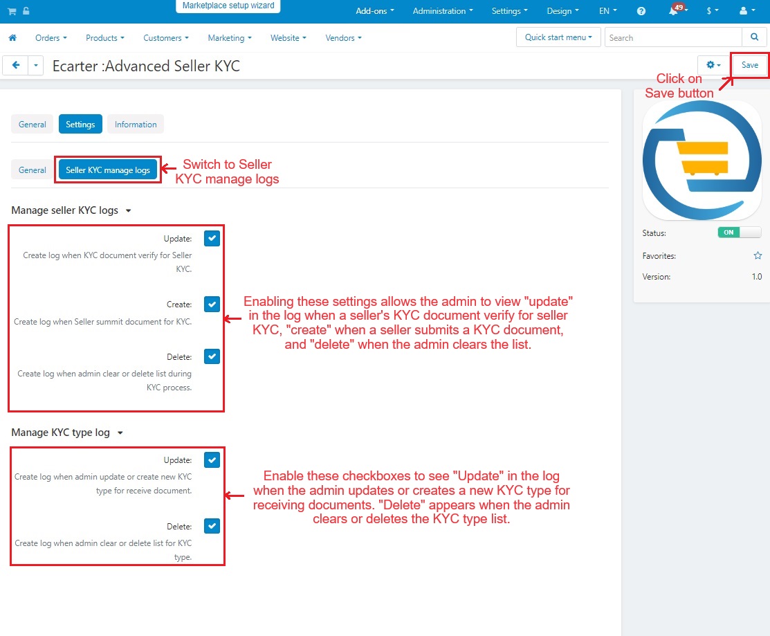 Advanced Seller KYC 4