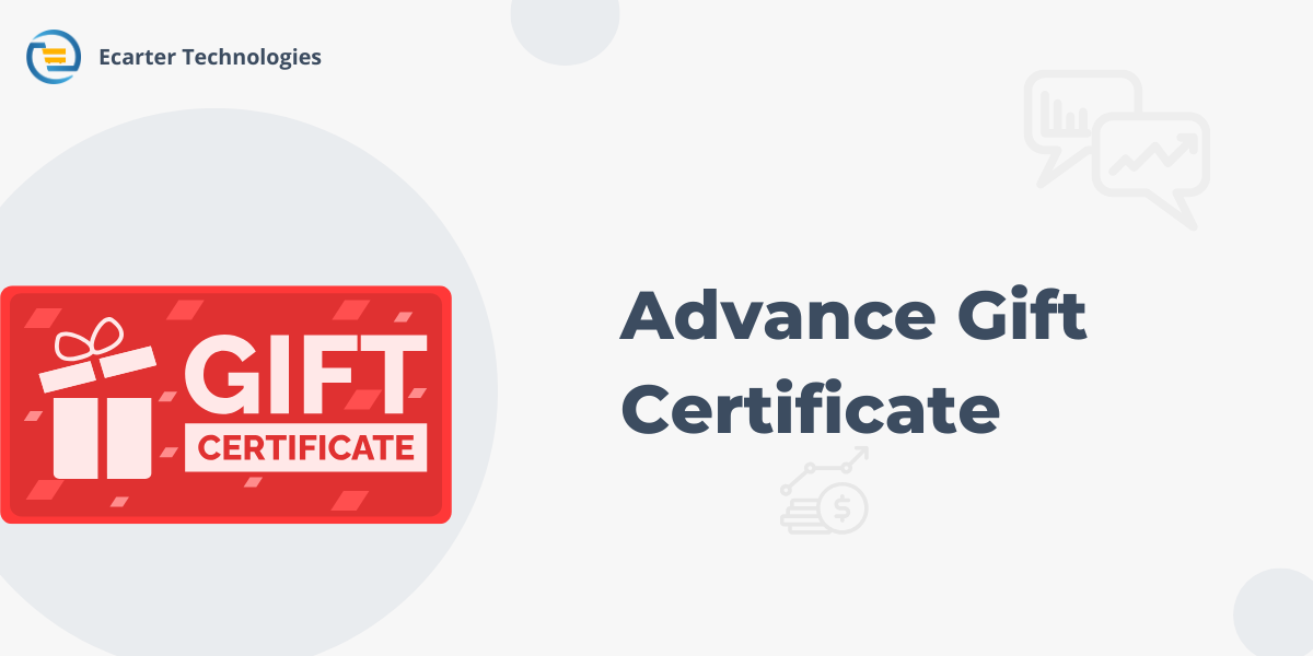 Advance Gift Certificate